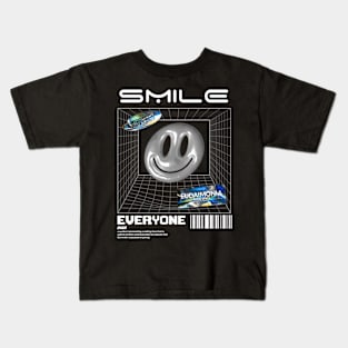 Smile Everyone for dark shirts Kids T-Shirt